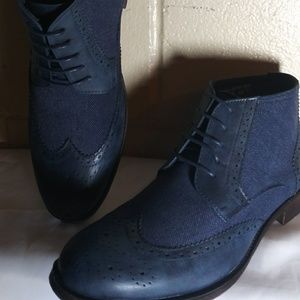 Henry Ferrera. Men's Lace Up Dress Boots